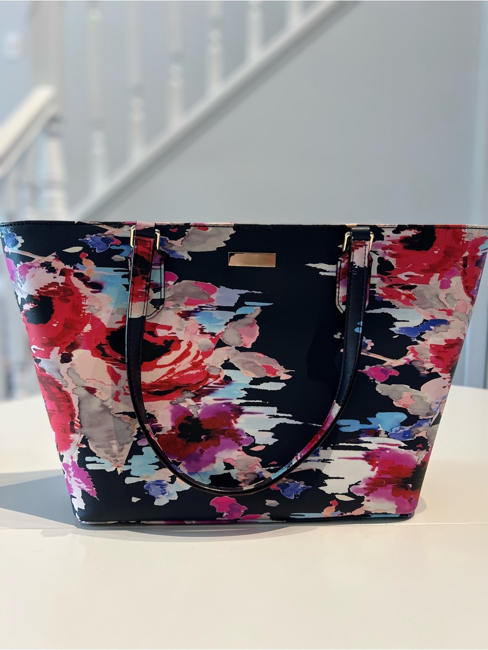 NWOT Kate Spade Floral Print Tote Bag